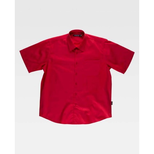 Camisa bolsillo Workteam B8100 Rojo
