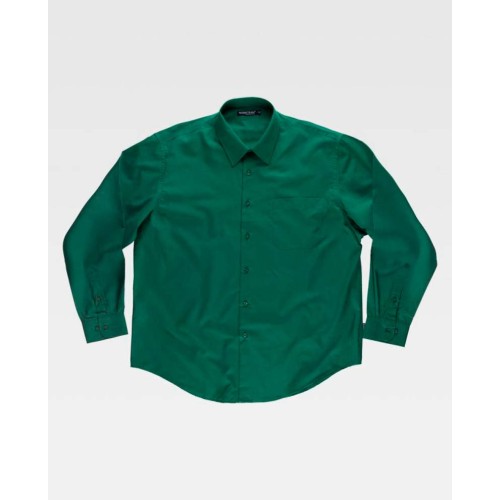 Camisa bolsillo Workteam B800 Verde
