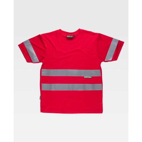 Camiseta Workteam C3939 Rojo
