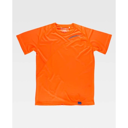 Camiseta técnica Workteam S6610 Naranja