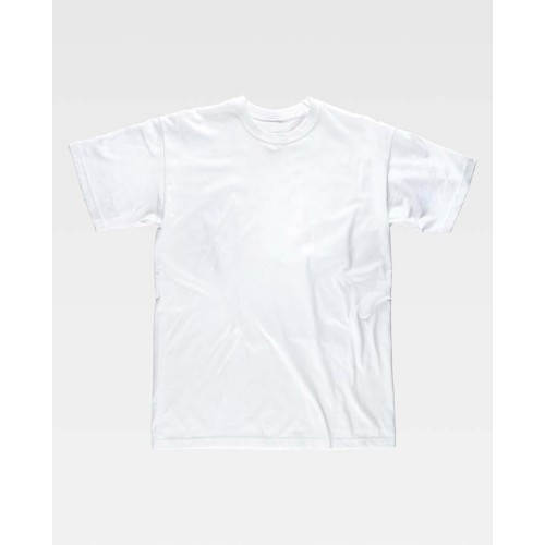 Camiseta algodón Workteam S6601 Blanco