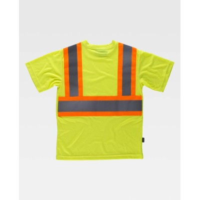 Camiseta alta visilidad Workteam C3645 Amarillo a.v