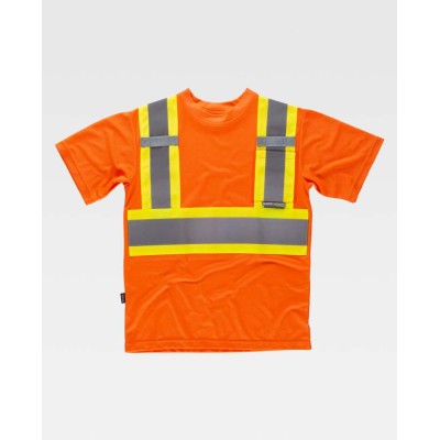Camiseta alta visilidad Workteam C3645 Naranja a.v