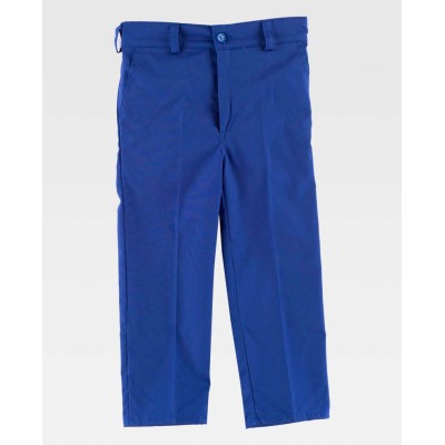 Pantalón infantil Workteam B1406 Azul
