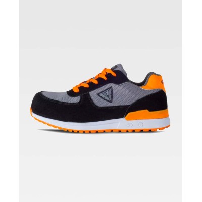 Zapato Workteam P3010 Negro/Naranja