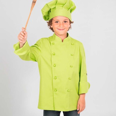Chaqueta cocina infantil Garys 9502 Pistacho