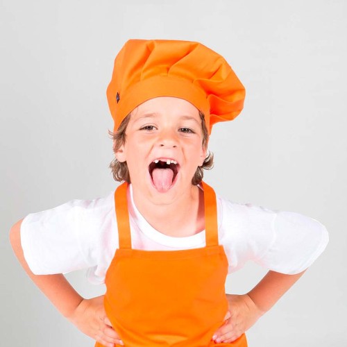 Gorro chef infantil Garys 4453 Naranja